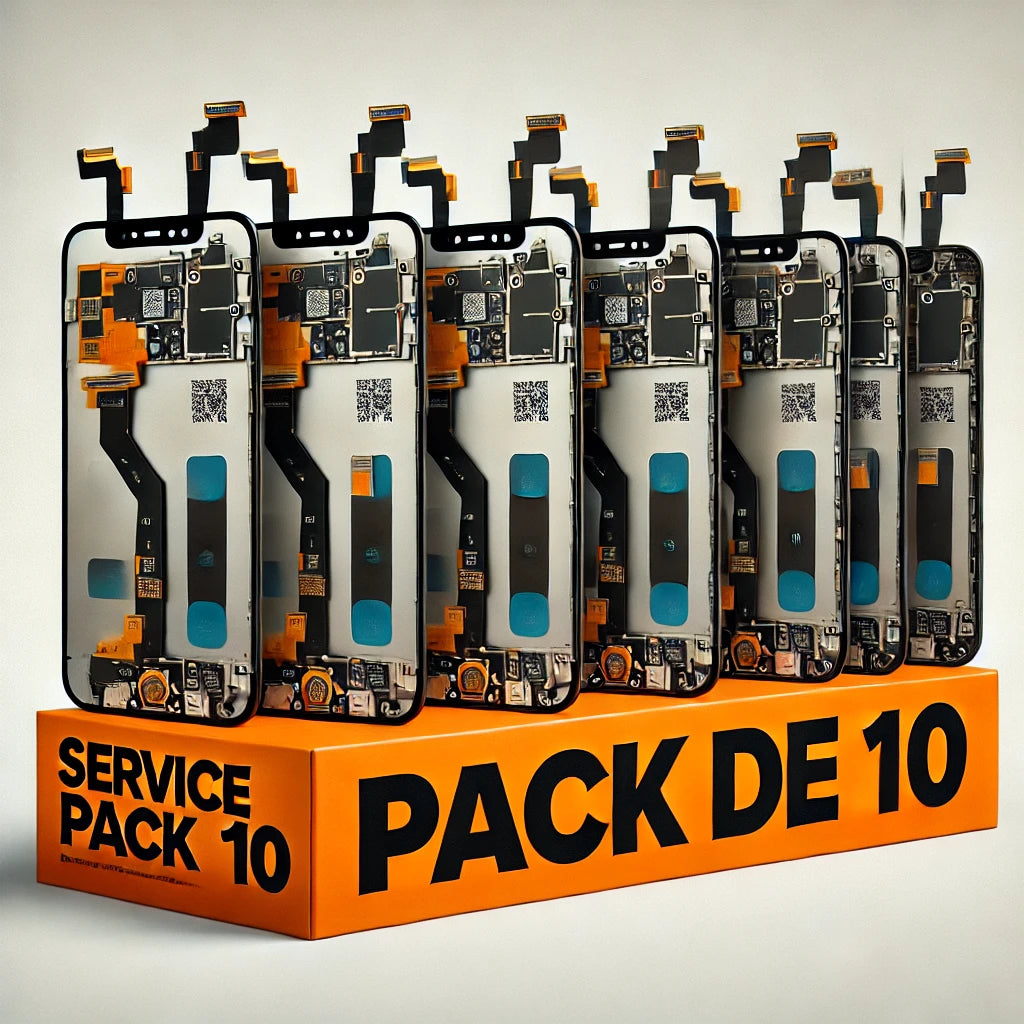 PACK DE 10 Pantalla SIN MARCO Original para Redmi A1 / Redmi A2 Service Pack