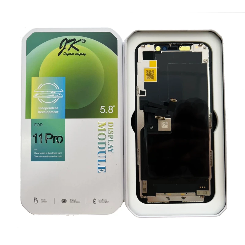Pantalla InCell FHD JK para Iphone 11 Pro. Permite Traspaso de Chip CAJA METAL