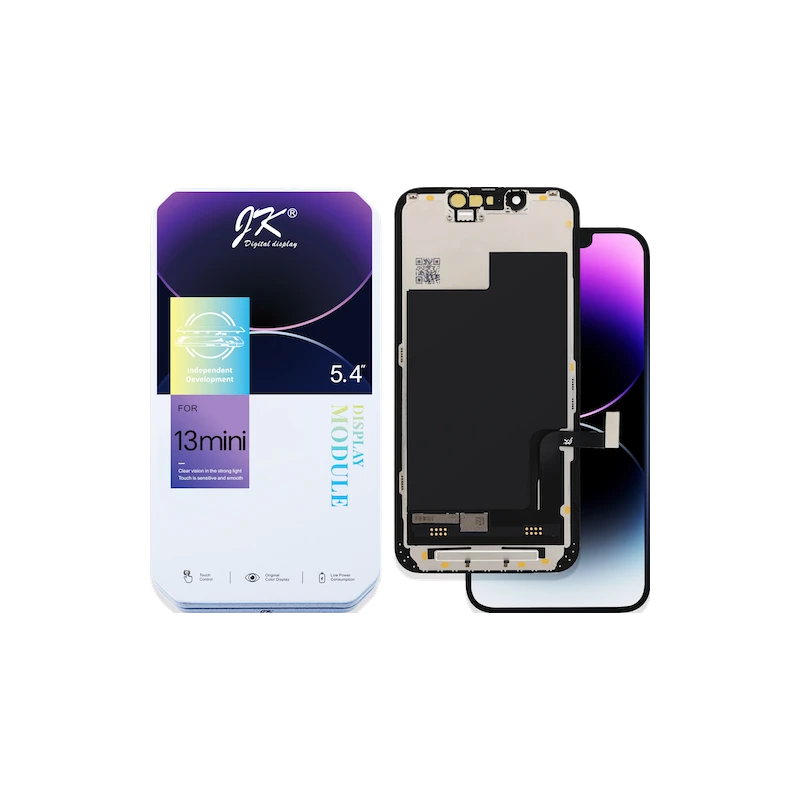 Pantalla Incell FHD JK para Iphone 13 mini. Permite Traspaso del Chip CAJA METAL