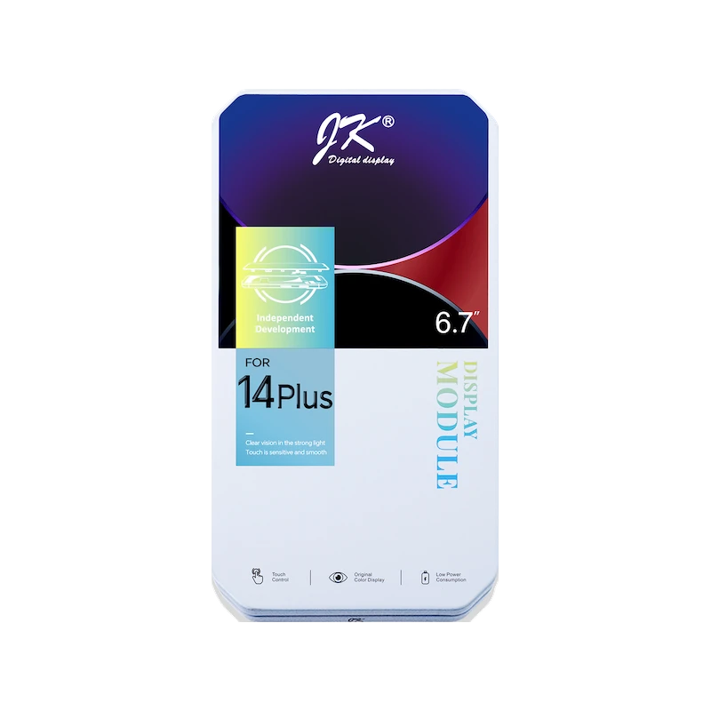 Pantalla Incell FHD JK para Iphone 14 Plus. Permite Traspaso de Chip CAJA METAL