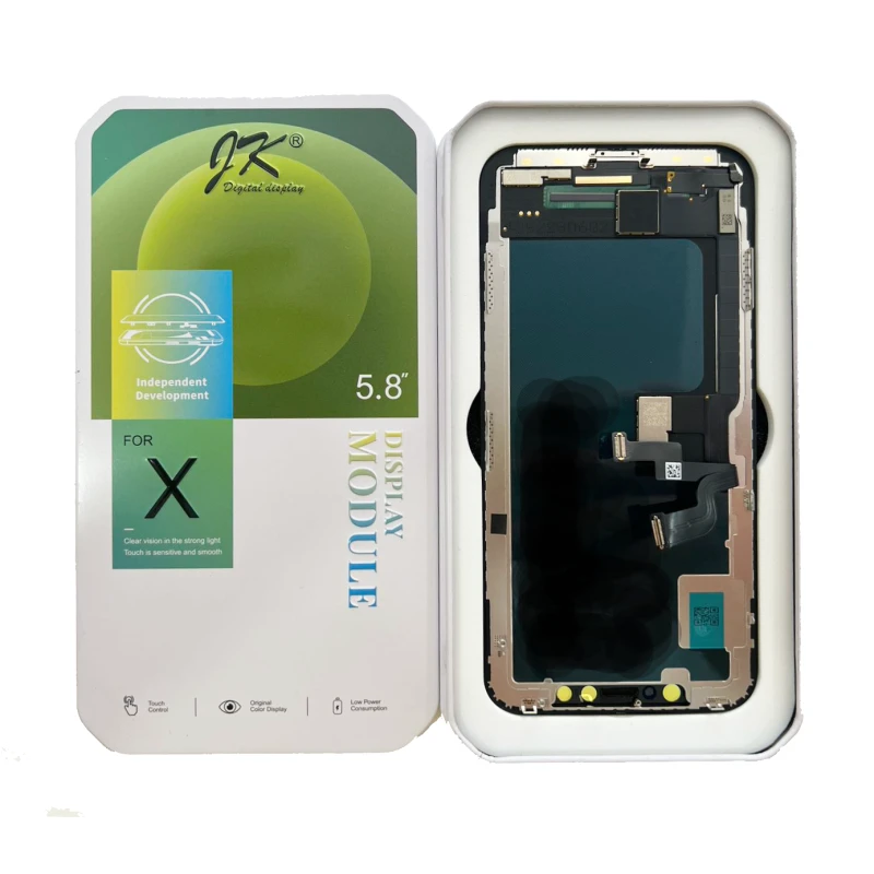 Pantalla InCell FHD JK Para IPhone X CAJA METAL