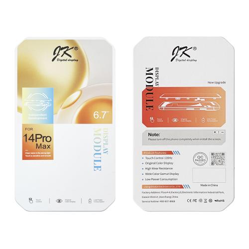 Pantalla INCELL FHD JK para Iphone 14 Pro Max. Permite Traspaso de Chip CAJA METAL