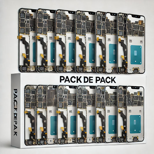 PACK DE 10 Pantalla SIN MARCO Original para Samsung A32 5G SM-A326 Service Pack