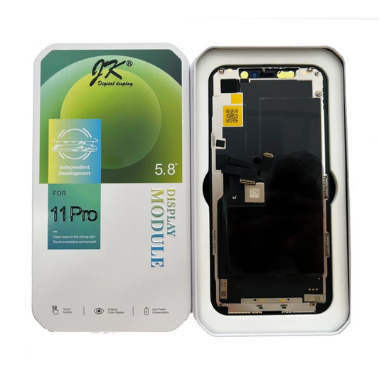 Pantalla InCell FHD JK para Iphone 11 Pro. Permite Traspaso de Chip CAJA METAL