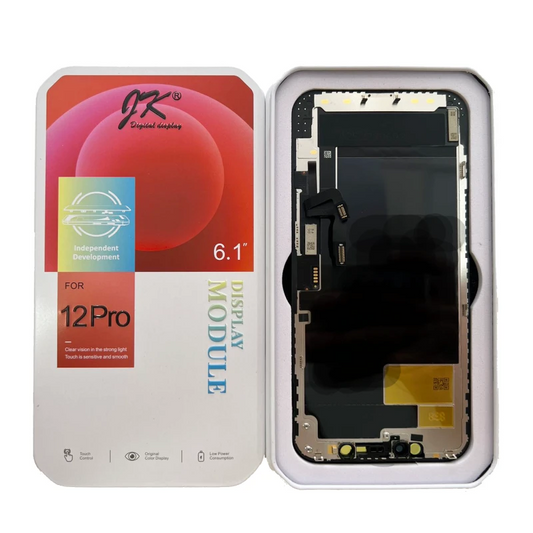 Pantalla InCell FHD JK para Iphone 12 / Iphone 12 Pro.Permite Traspaso de Chip CAJA METAL